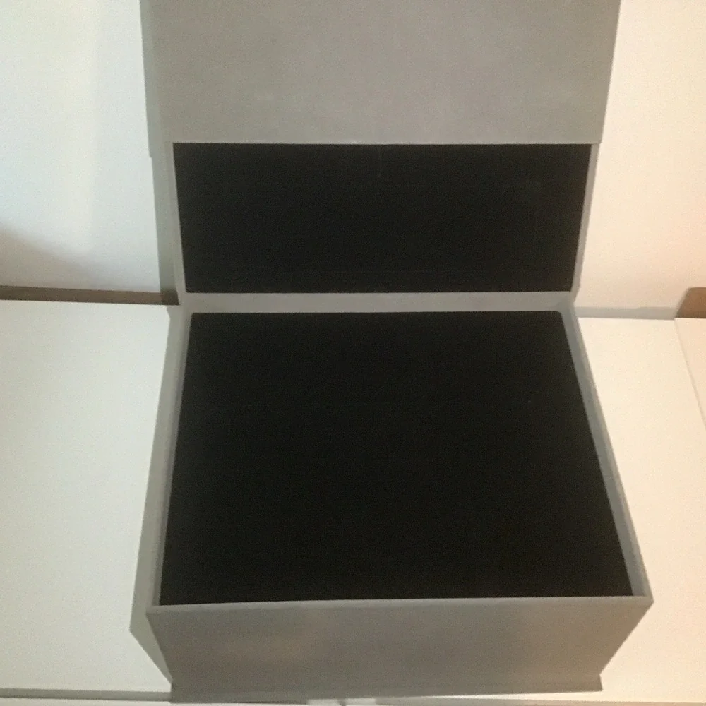 Authentic Van Cleef & Arpels VCA‎ Gray Gift Jewelry Presentation Storage Box